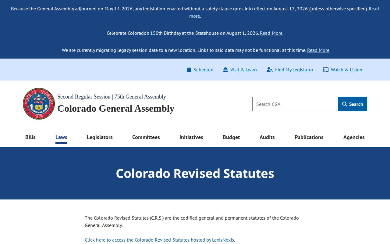Colorado law source for El Paso County released inmate mugshot records